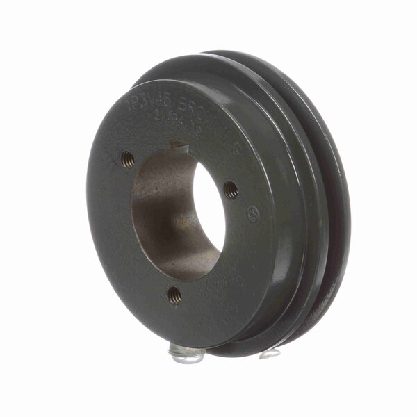 1 Groove Cast Iron Bushed Bore Multiple Sheave, 1P3V45